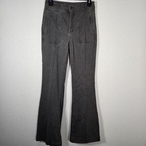 PILCRO‎ By Anthropologie The Icon Flare Jeans Women's Size 26x32 Gray Wash